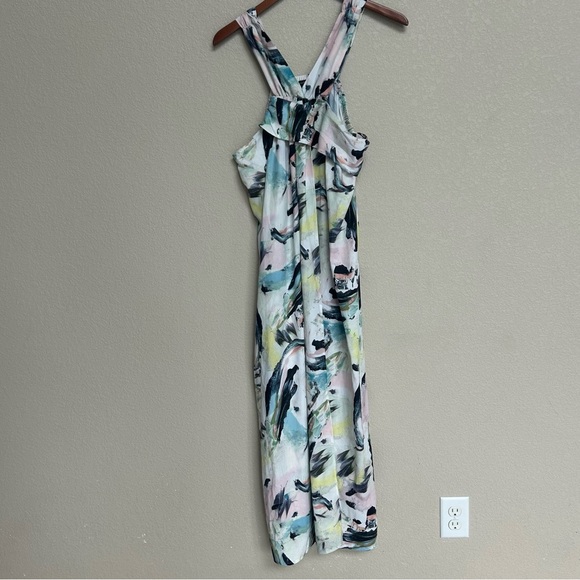 Halogen Abstract Pastel Watercolor Maxi Dress Women’s Size 1 (Small/Medium) - Picture 1 of 5